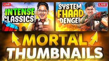 How To Make Thumbnail Like Mortal on Android @MortaLyt (Easy Tutorial)