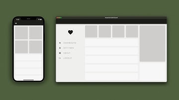 🖥📱Responsive Dashboard UI • FLUTTER Tutorial ♡