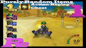 Mario Kart Double Dash With Purely Random Items (Part 1) - Just Playin