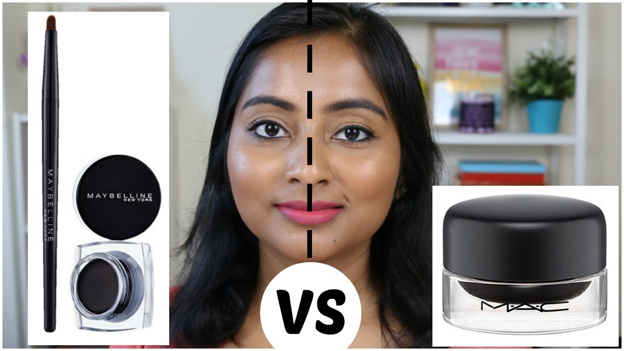 ildsted trolley bus analysere Maybelline vs MAC Gel Eyeliner | Detailed Comparison & Demo | Which one did  I choose? - YouTube