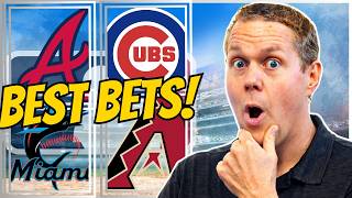 BEST MLB Picks TODAY! Braves vs Cubs | Marlins vs Diamondbacks | Monday MLB