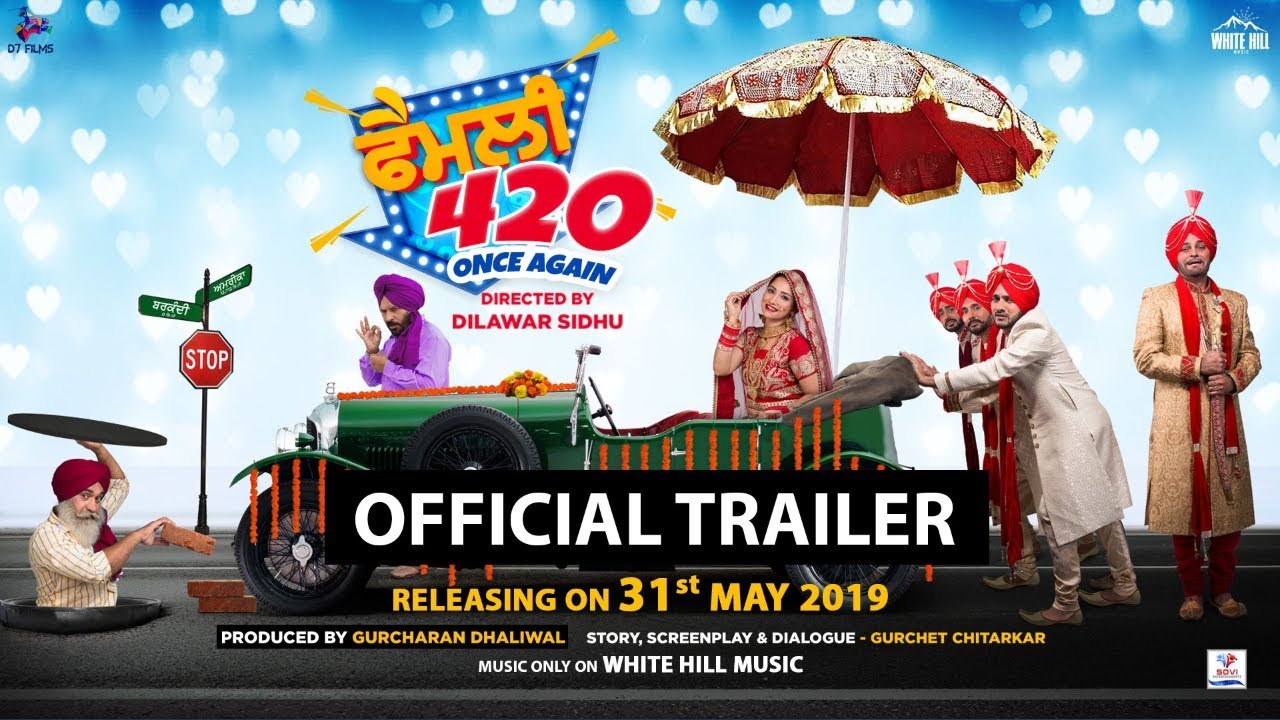 Family 420 (Official Trailer) Gurchet Chitarkar | Rel 31st May | Latest Punjabi Comedy Movies 2019