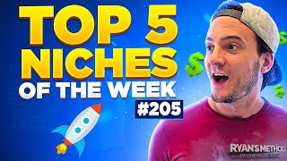 TOP 5 NICHES 🔥 Print on Demand Niche Research # 205 — (4/28/2024)