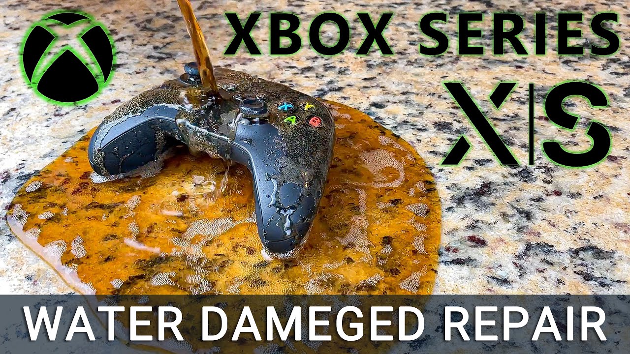 How to Fix Water Damaged Xbox Series X S Controller - YouTube