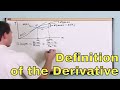 The derivative in calculus defined as a limit  12