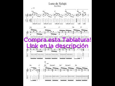 Luna de Xelajú (Acompañamiento de Guitarra - Versión Gaby Moreno)