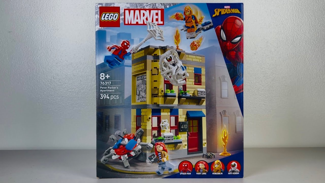 LEGO Marvel Spider-Man (2025) Peter Parker's Apartment — set 76317