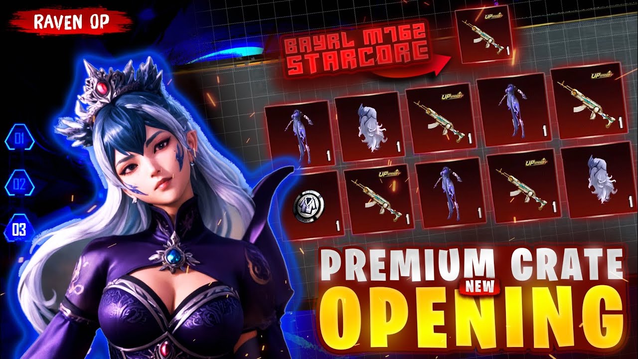 😍NEW PREMIUM CRATE OPENING PUBGMOBILE | STARCORE M762 | PUBGMOBILE