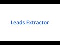 Leads Extractor - Google Maps Scraper logo