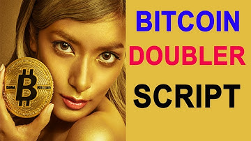 bitcoin doubler script how to make your own bitcoin investment site