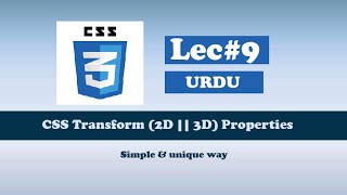 CSS Transform (2D || 3D)🔥 Net Worth