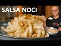Salsa Noci ricetta delle trofie in salsa Noci o pesto di noci