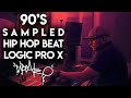 How to make a 90s sampled boom bap hip hop beat in logic pro x 106