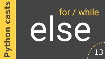 Уроки Python casts #13 - Else у циклов For и While
