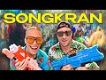 Our first ever songkran festival in thailand was insane