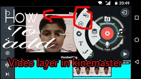 How to get video layer in kinemaster no root