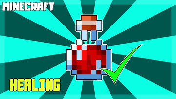 How to Make a Healing Potion in Minecraft! 1.19.4