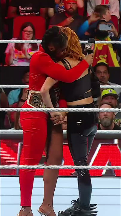 Nothing but respect between Bianca Belair and Becky Lynch #Short