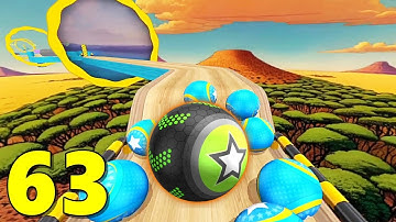 Going Balls, SpeedRun, Going Balls Portal Run Gameplay Level 619