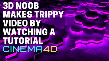 Psychedelic 3D made in Cinema 4D by watching tutorial