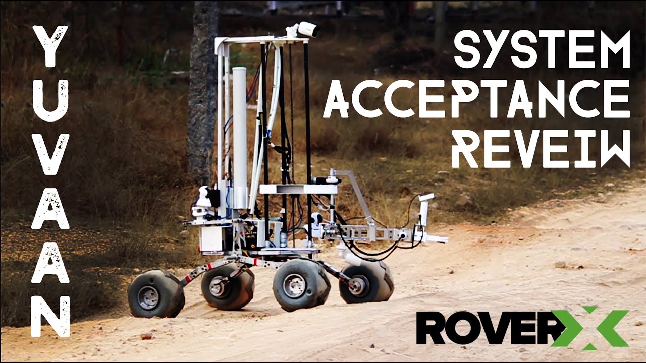 Vit Rover Team Team RoverX - VIT Vellore - URC 2020 - System Acceptance Review - YouTube