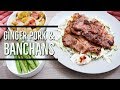 Japanese Ginger Pork & Banchans - Set Menu!