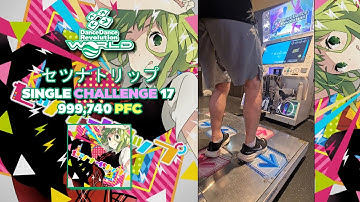 [DDR WORLD] セツナトリップ CSP-17 999,740 PFC