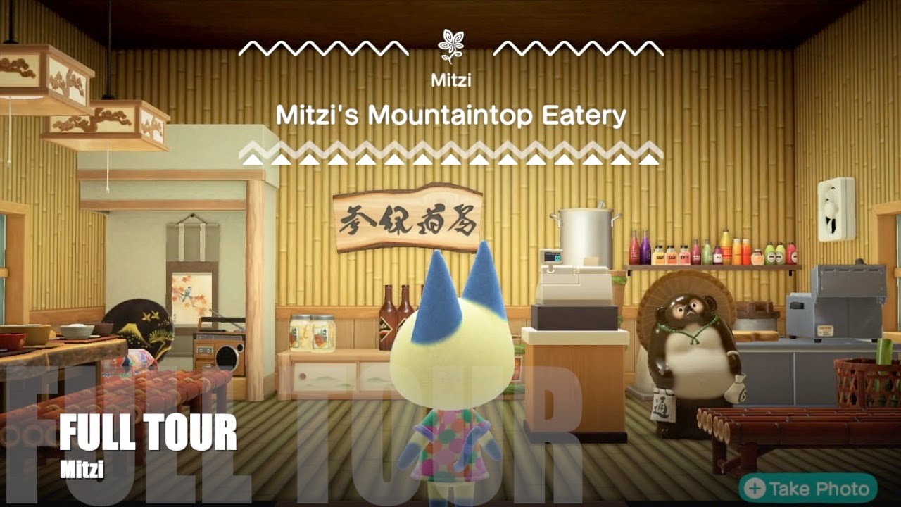 HHP Mitzi‎‎ Full Tour Mitzi's Mountaintop Eatery — ACNH Shorts