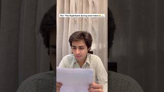 Nightmares during exams💀 | Raj Grover | #shorts