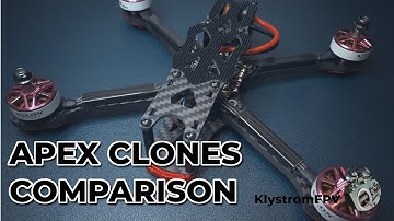 Apex Clones Comparison | ReadyToSky AliExpress vs Banggood | FPV Freestyle Frame