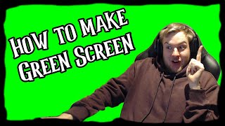 How to make Green Screen (easy version) | Blender tutorial
