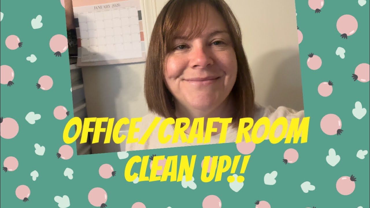 Office/craft room clean up