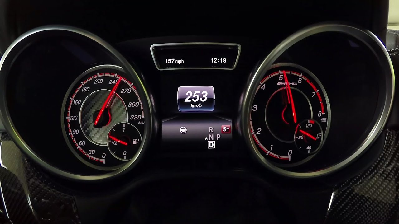 Mercedes Amg Gle 63s Coupé 0 100 Kmh 0 62 Mph Tachovideo Beschleunigung Acceleration