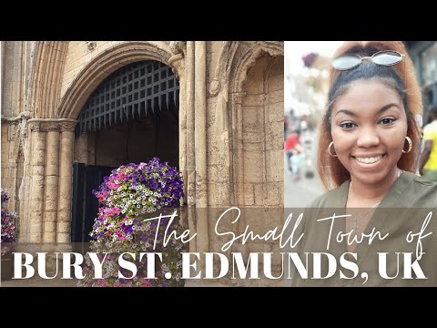 Random Day Trip in England | Bury St. Edmunds, Suffolk | Americans in the UK Vlog #8