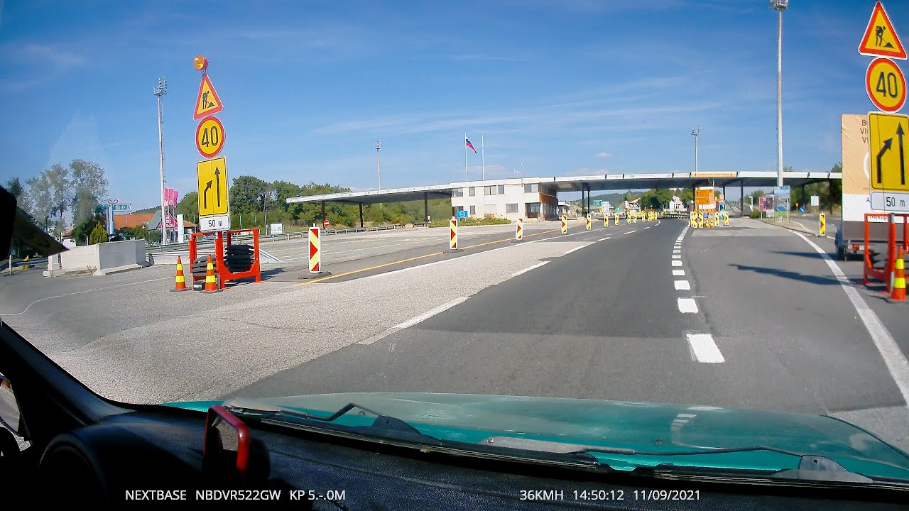 🇮🇹 🇸🇮 BORDER CROSSiNG Italy, Fernetti to Slovenia, Orlek, Sežana BY CAR + “Vinjeta” purchase
