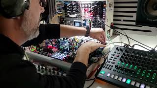 Modular Hard Techno Jam Eurorack And Tr-8S