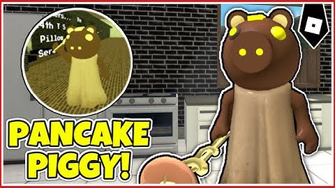 How to get "PANCAKE PIGGY" BADGE + MORPH/SKIN in PIGGY RP CUSTOMS! - ROBLOX