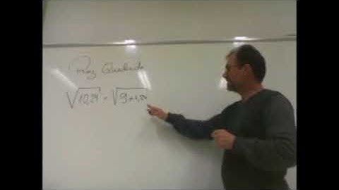 Raiz quadrada sem calculadora