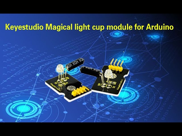 keyestudio magical cup module - YouTube