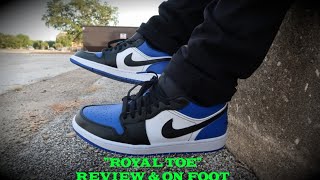 retro 1 low royal toe