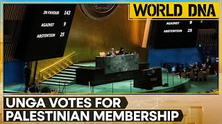 UNGA votes to back Palestinian bid for membership | World DNA | WION
