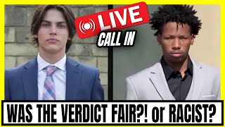 LIVE CALL IN - Karmelo Anthony VERDICT - Fair or Racist?!