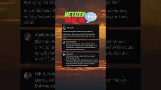 Sedih melihat orang ambil kesempatan ke atas kesucian agama. #NetizenHariIni