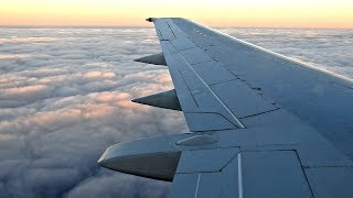 Aviolet Boeing 737-3H9 Wing View Approach And Landing Into Girona Costa Brava Airport