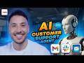 I Built an AI Agent that Automates Customer Support (No-Code)