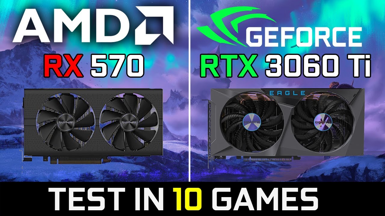 RX 570 vs RTX 3060 Ti | How Big is the Difference? | 2021 - YouTube
