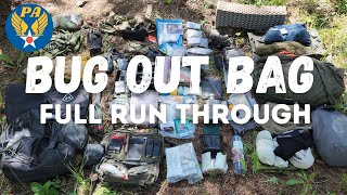 Bug out Bag full contents run down