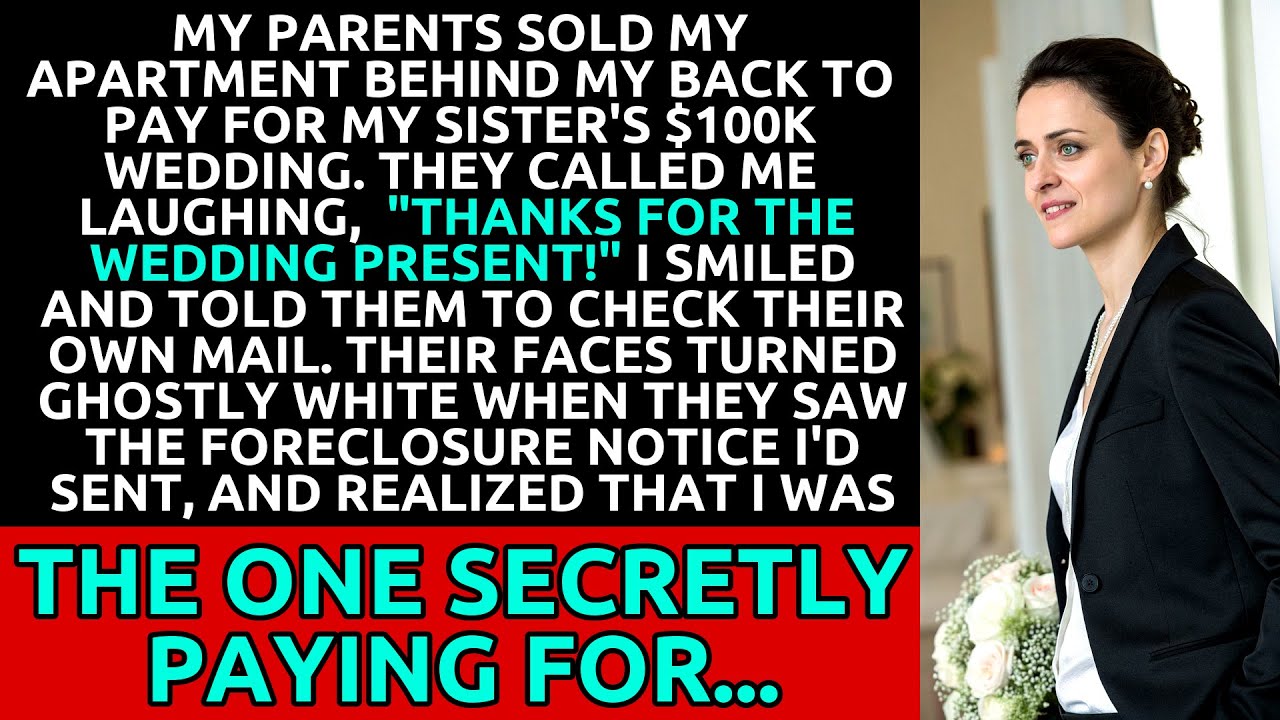 My Parents Sold My Apartment to Fund My Sister's $100K Wedding Without Telling Me