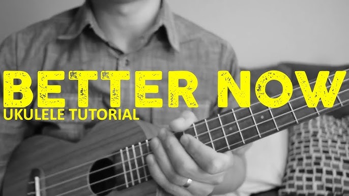 Rød Arving Indbildsk Post Malone Go Flex Ukulele Tutorial - YouTube