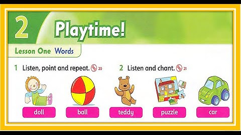 Family & Friends 1 - Unit 2: Playtime! (Second Edition)